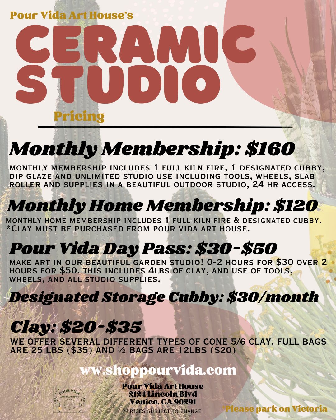 pour vida art and plant house Become A Member! – Pour Vida Art & Plant House