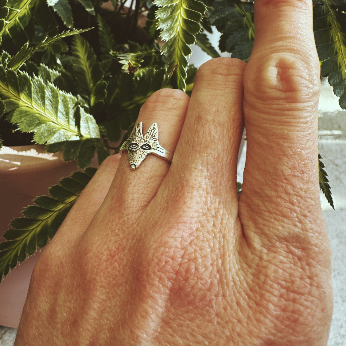 The Itty Coyote Ring