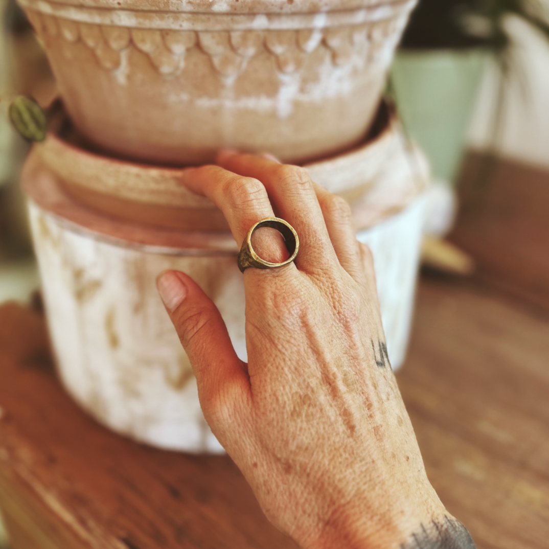 The Open Round Top Ring