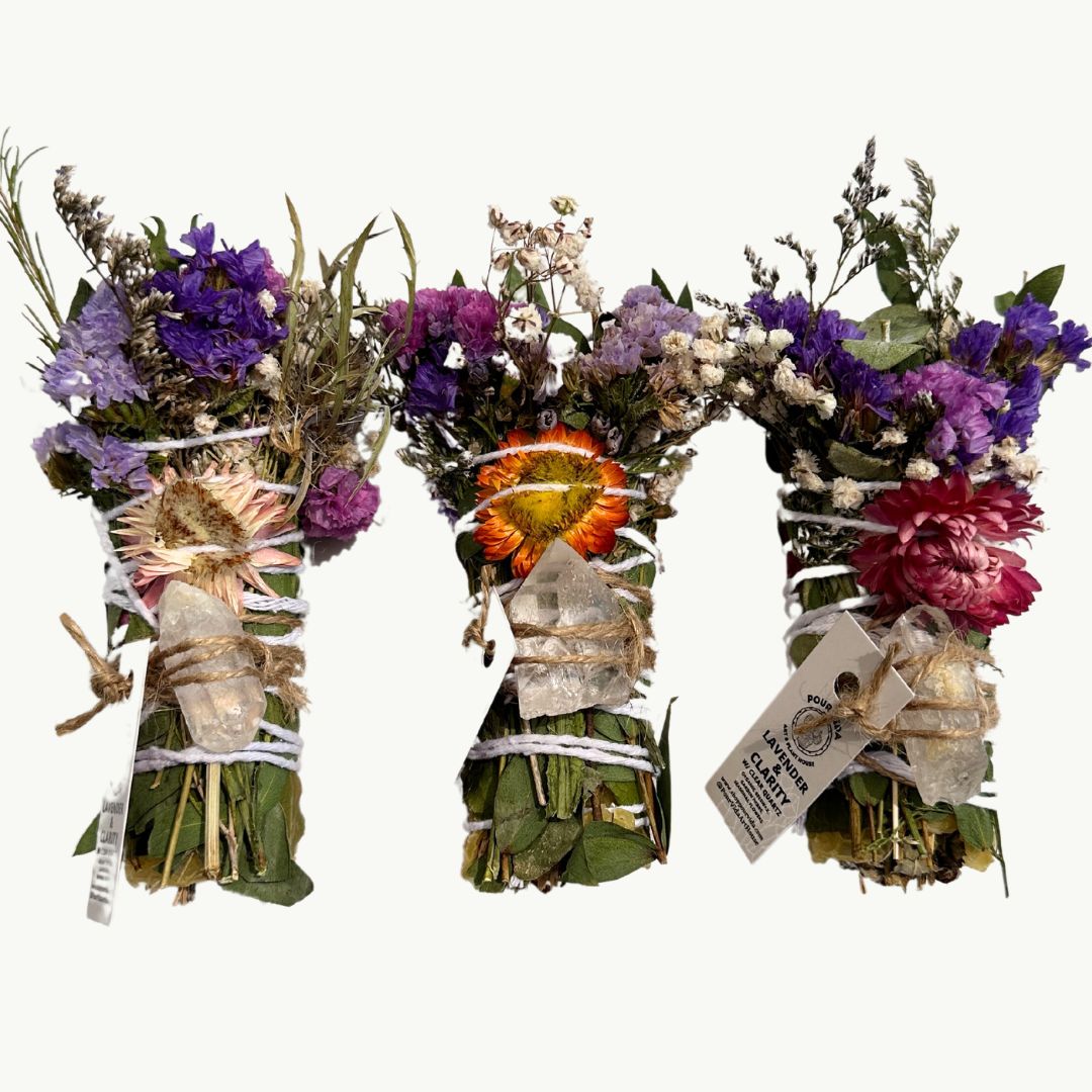 Lavender & Clarity Bee’s Sneeze Herbal Torch, 4 inch
